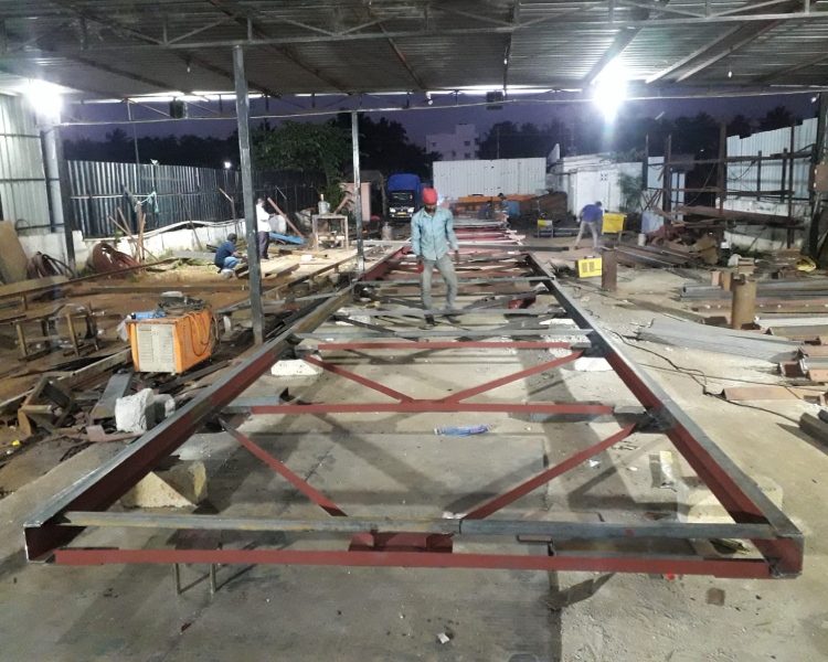 industrial fabrication work